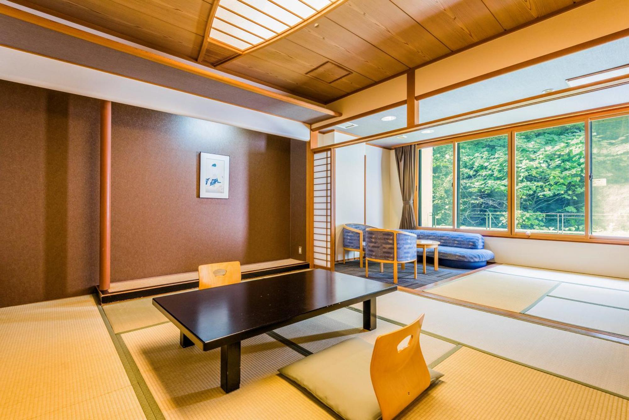 Hotel Ooedo Onsen Monogatari Ikaho Shibukawa Zimmer foto