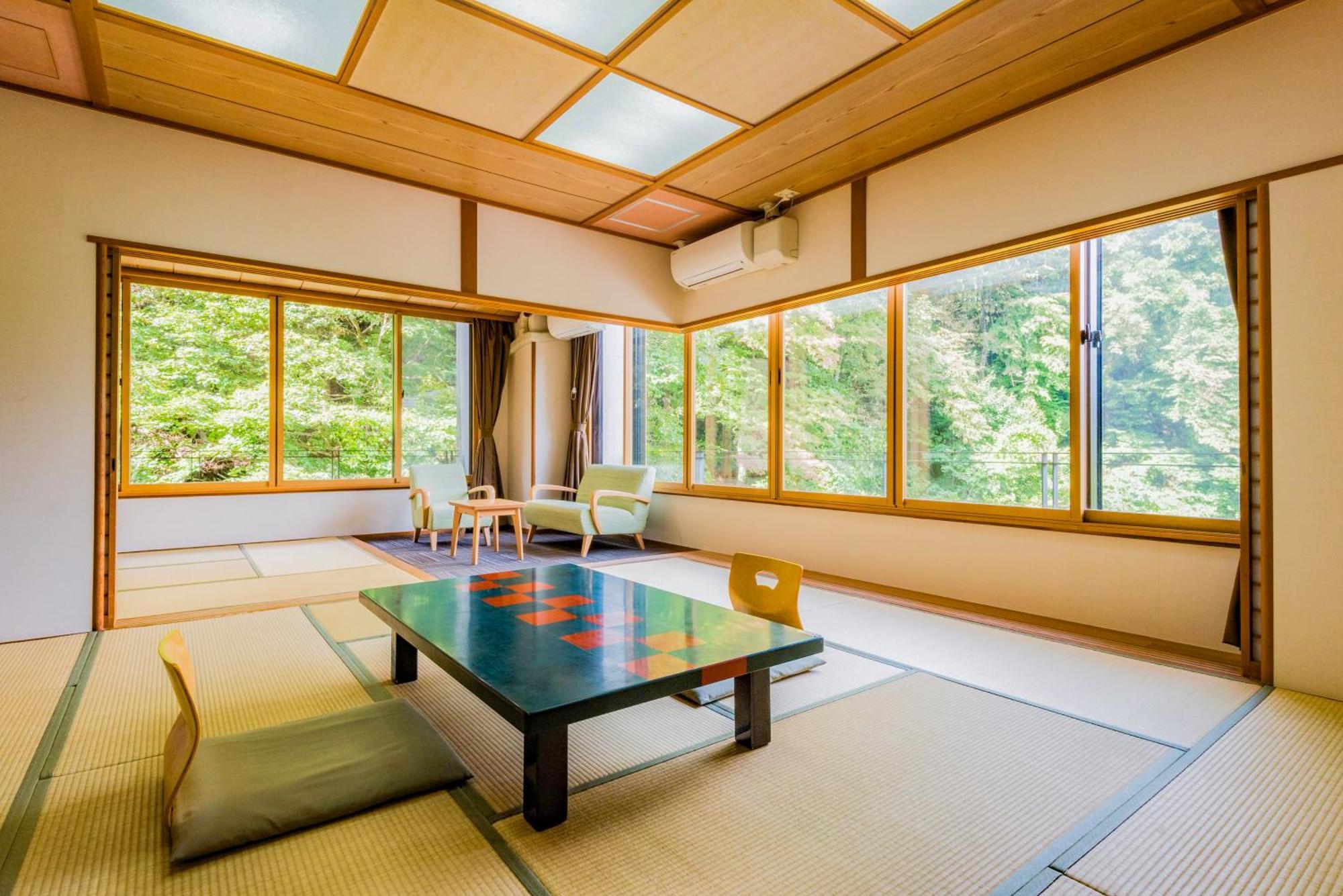 Hotel Ooedo Onsen Monogatari Ikaho Shibukawa Zimmer foto